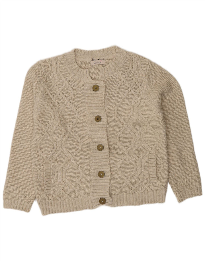 Marks & Spencer Dame Per Una Cardigan Sweater UK 16 Large Off White