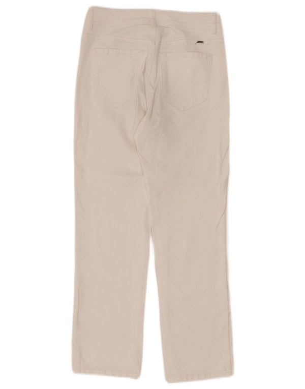 Massimo Dutti Dame Straight Jeans EU 36 XS W26 L26 Hvid