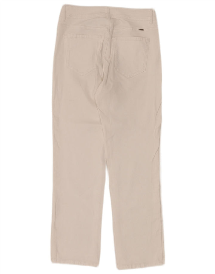 Massimo Dutti Dame Straight Jeans EU 36 XS W26 L26 Hvid