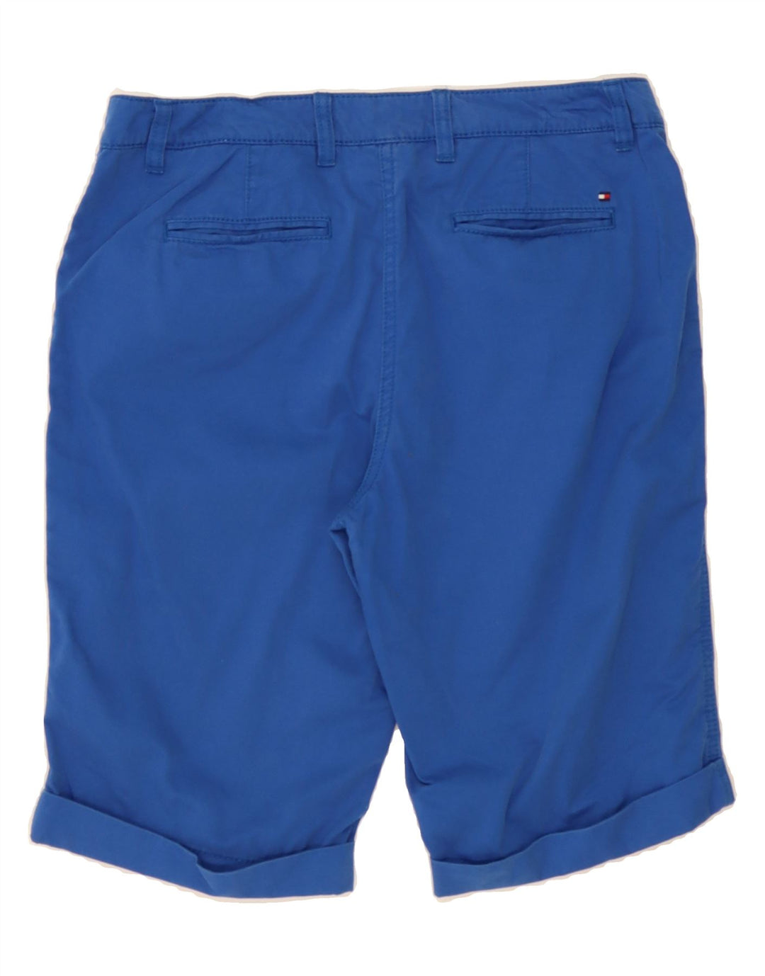 TOMMY HILFIGER Womens Chino Shorts US 8 Medium W32 Blue Cotton Vintage Tommy Hilfiger and Second-Hand Tommy Hilfiger from Messina Hembry 