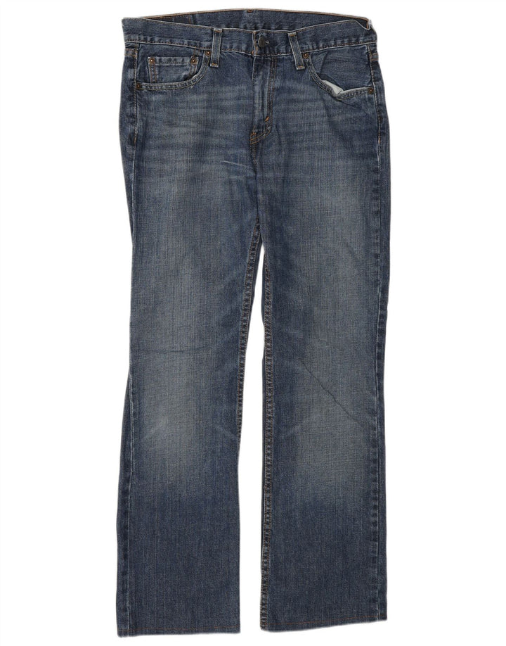 Levi's Herre 527 Slim Bootcut Jeans W30 L32 Blå Bomuld