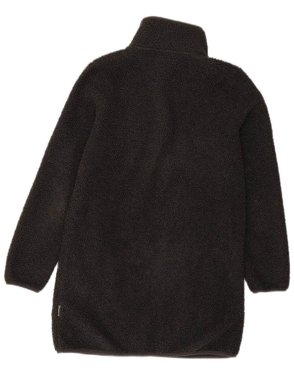 Jack Wolfskin Dame Oversized Fleece Overfrakke UK 6 XS Grå Polyester