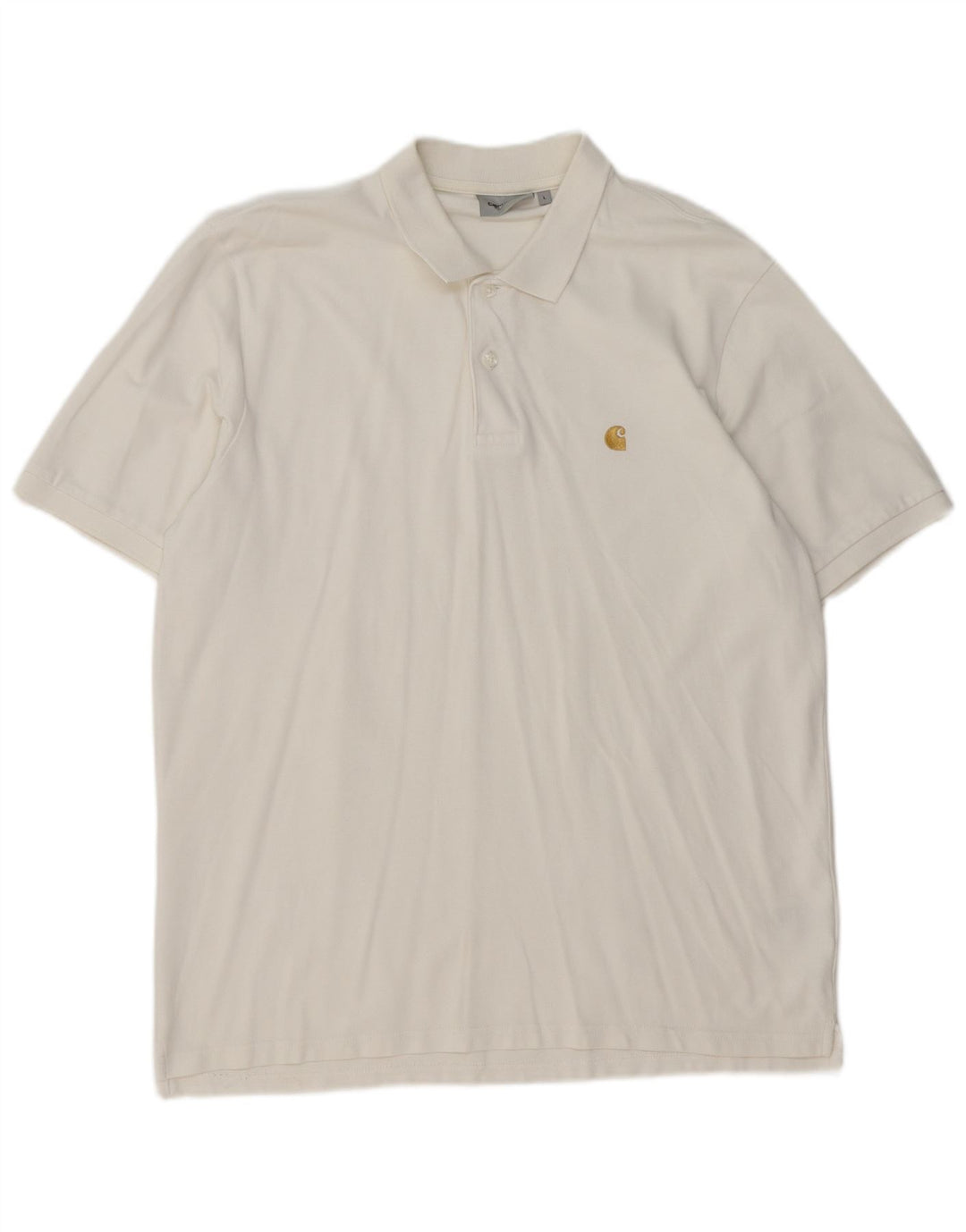 Carhartt herre poloshirt stor hvid bomuld