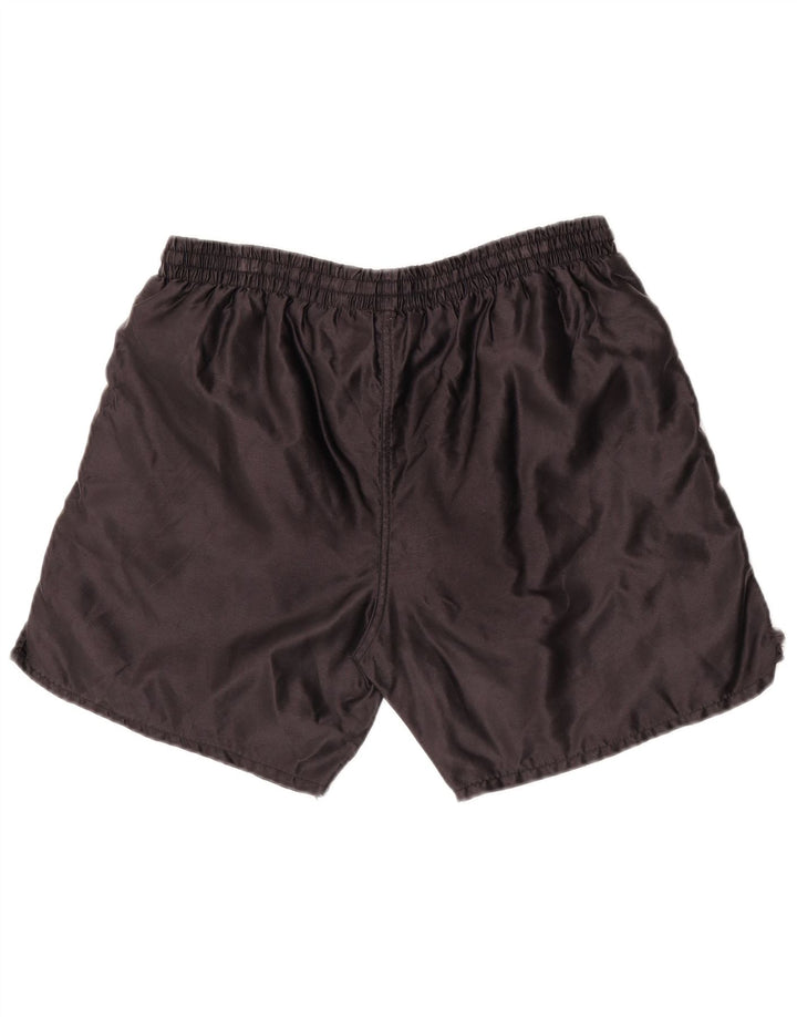 Puma Herre grafiske sportsshorts Small Black Colourblock Nylon