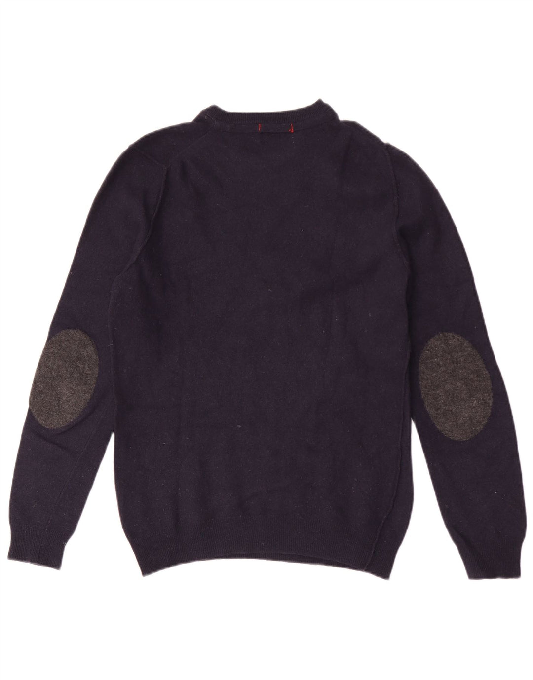 Woolrich Herre trøje med rund hals, lille marineblå uld