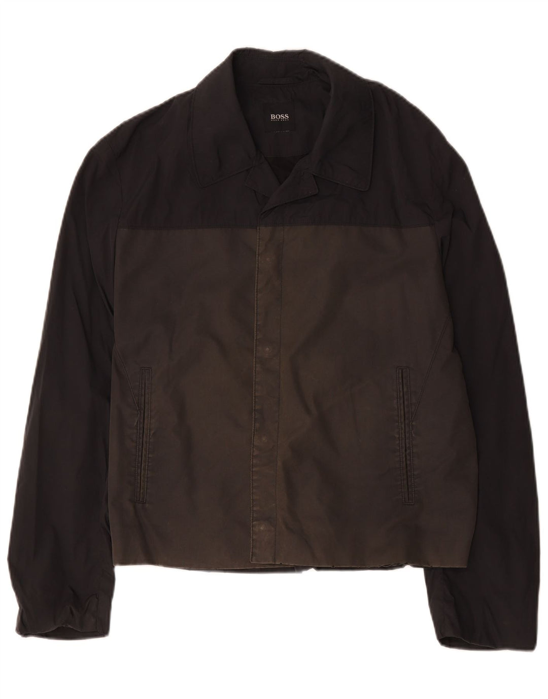 Hugo Boss Bomberjakke til mænd UK 38 Medium Sort Colourblock