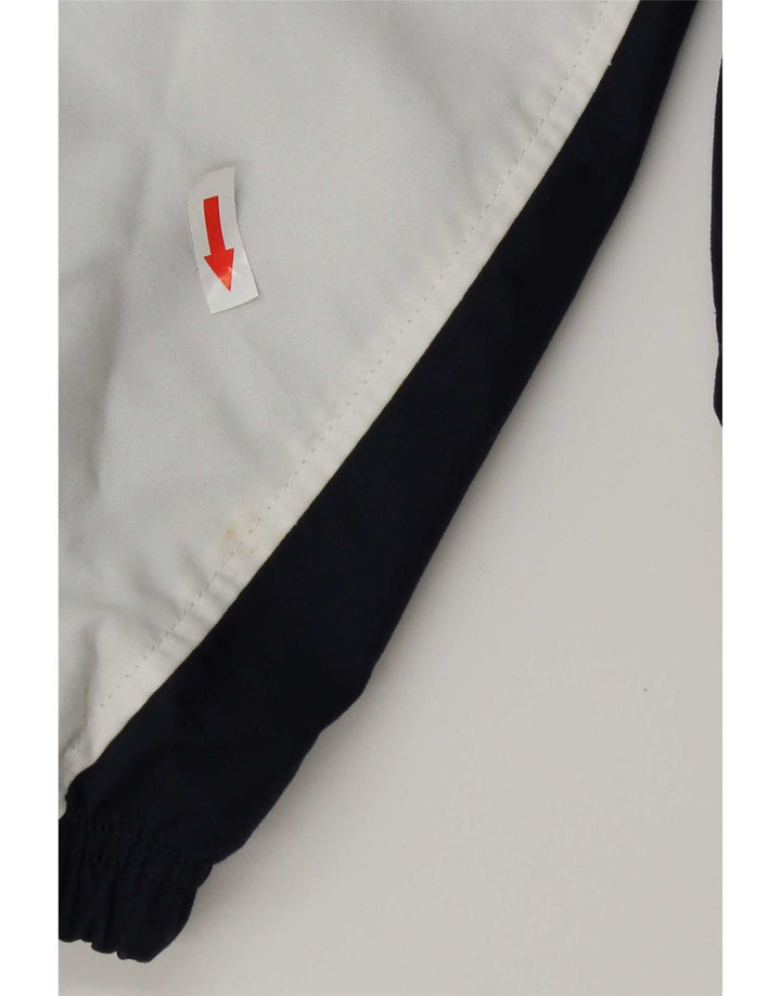 Nike Bomberjakke til mænd UK 35/37 Small Navy Blue Colourblock Nylon