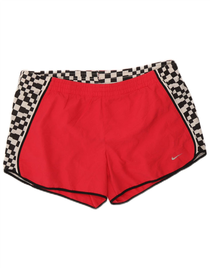 Nike Dame Dri Fit svømmeshorts UK 14 Medium Pink Geometric