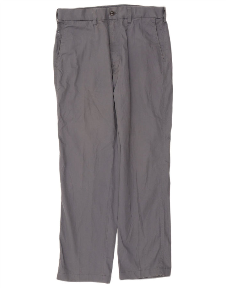 Marks & Spencer Herre Blue Harbor Lige Chinobukser W32 L29 Grå
