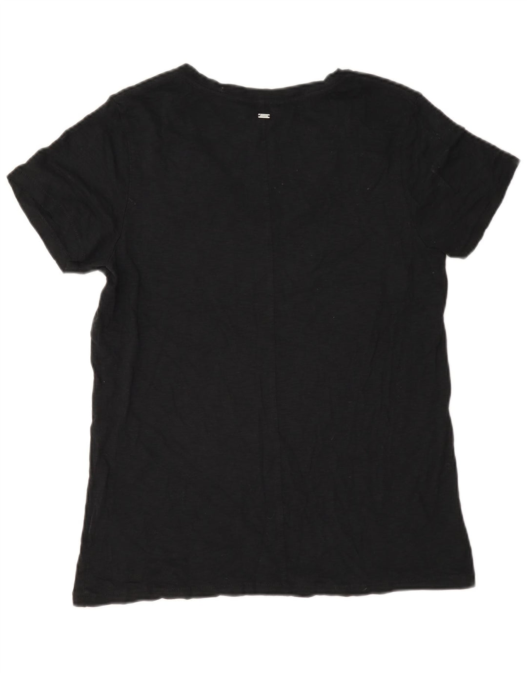 Superdry oversized T-shirt top til kvinder UK 8 Lille marineblå bomuld