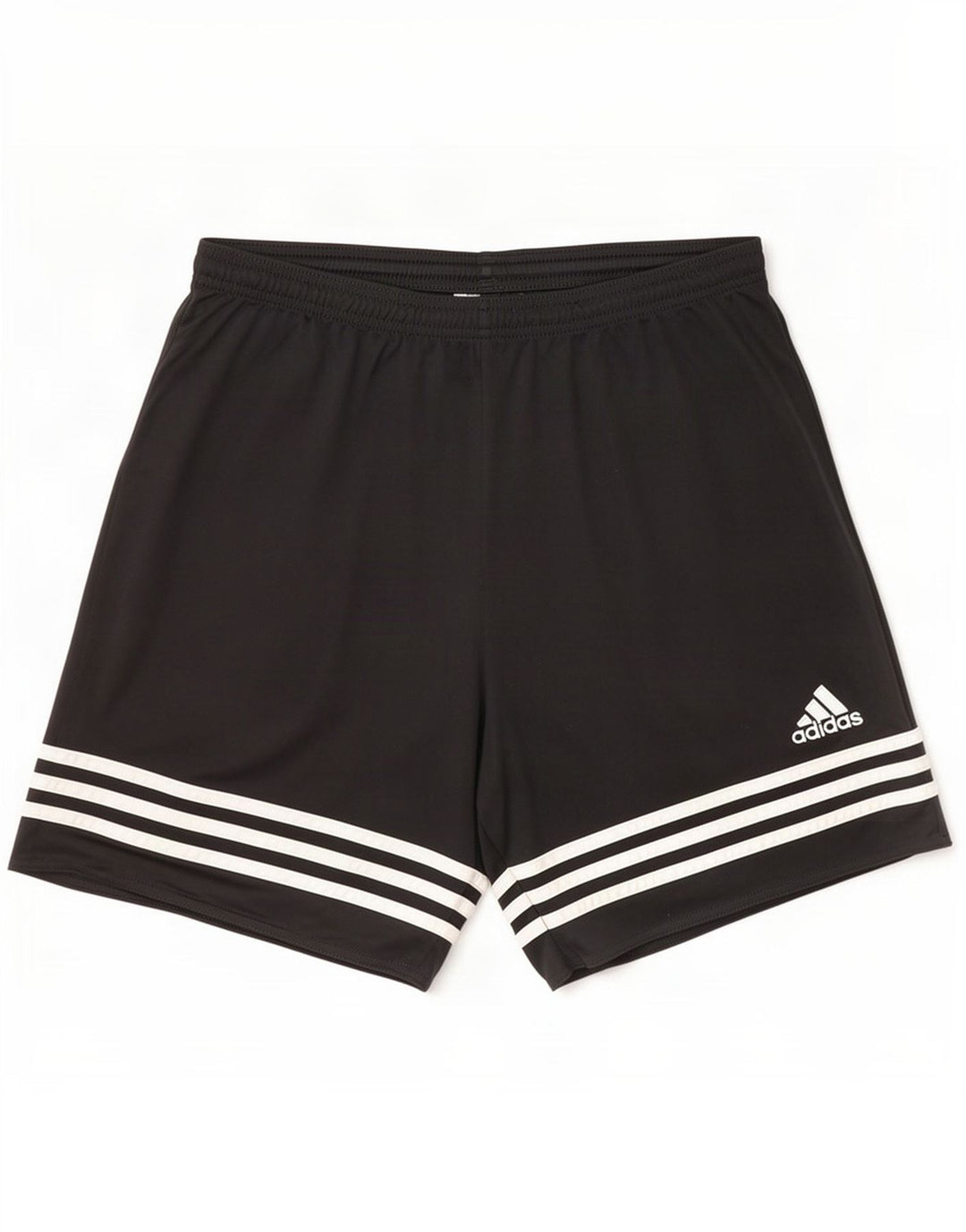 Adidas Herre Climalite Sportshorts Store sortstribede polyester