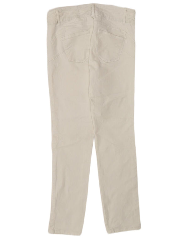M&Co Dame Skinny Jeans UK 12 Medium W30 L30 Hvid