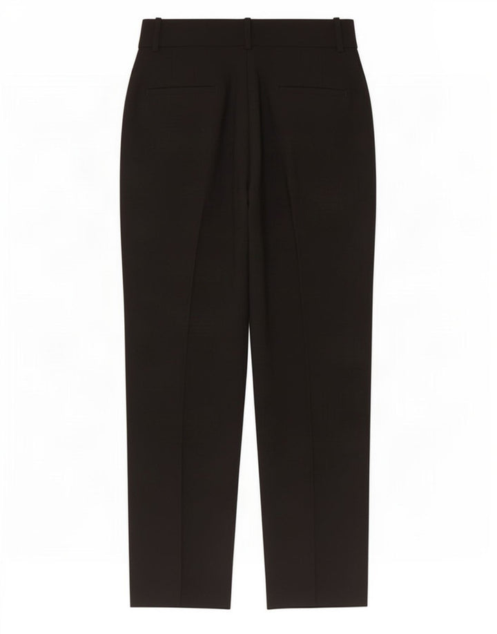 Zara Womens Pegged Suit Bukser Small W26 L27 Black Polyester