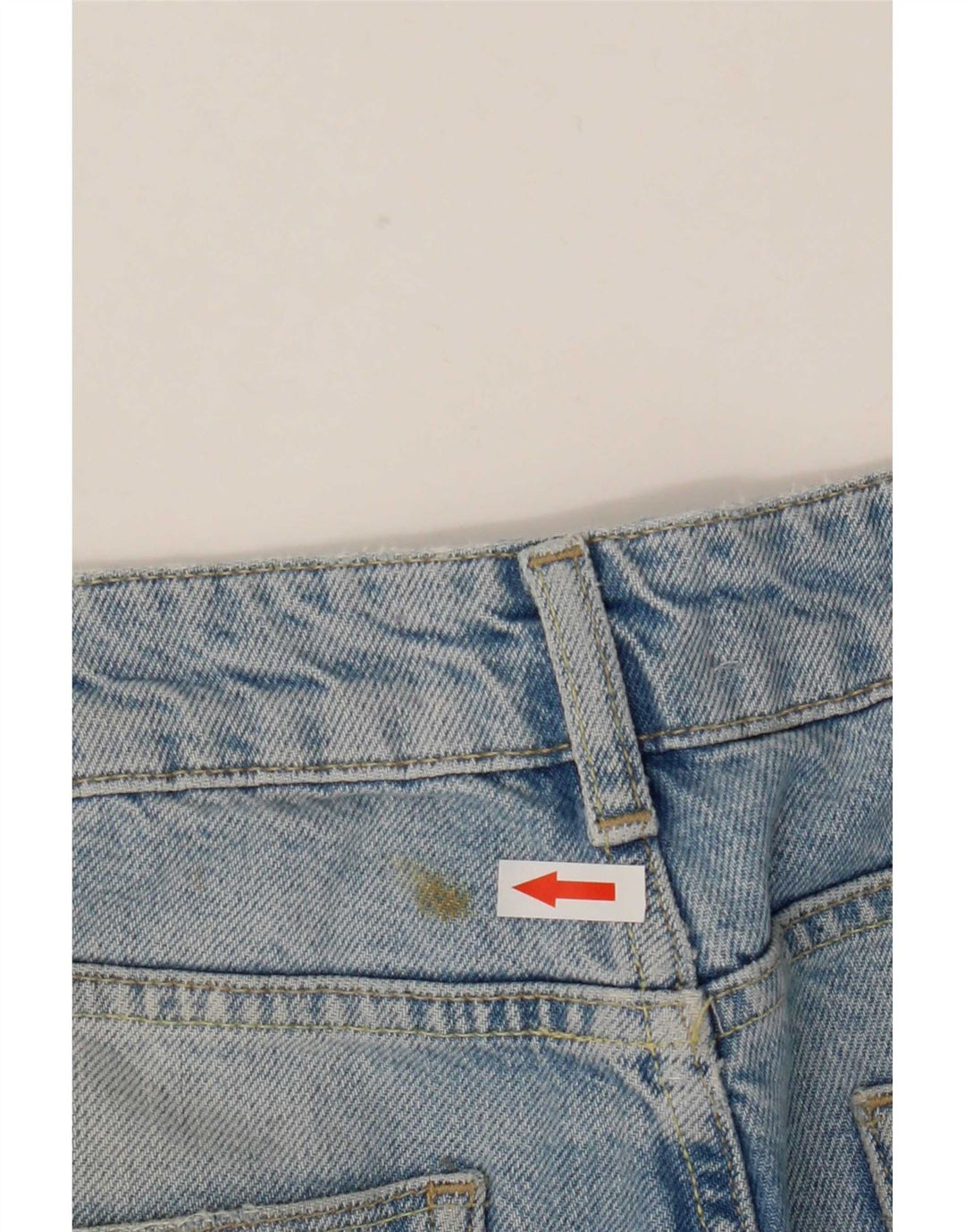 Reiss Kvinders Distressed Cropped Jeans W29 L26 Blå Bomuld