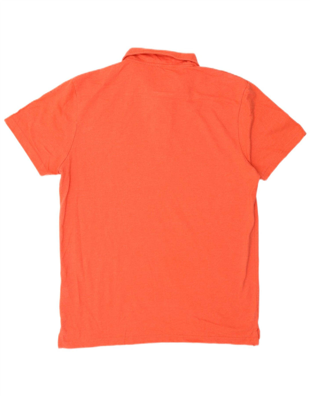 Weird Fish Herre poloshirt Medium Orange Bomuld