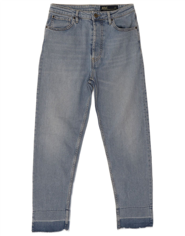 Rifle Dame Straight Jeans W27 L26 Blå Bomuld