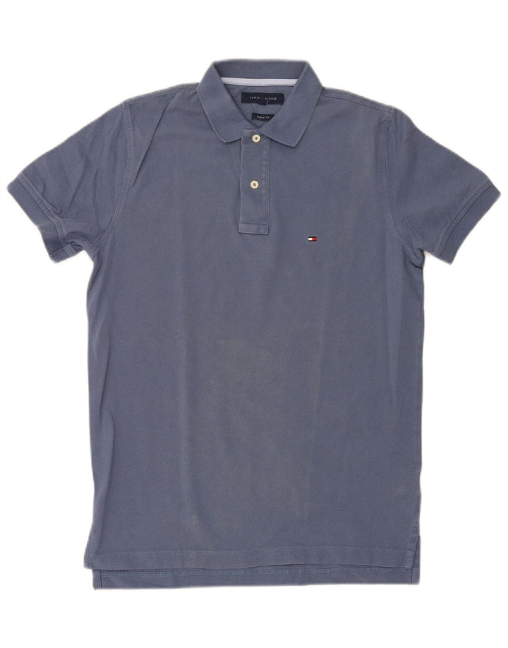Tommy Hilfiger Herre Regular Fit Polo Shirt Lille Blå