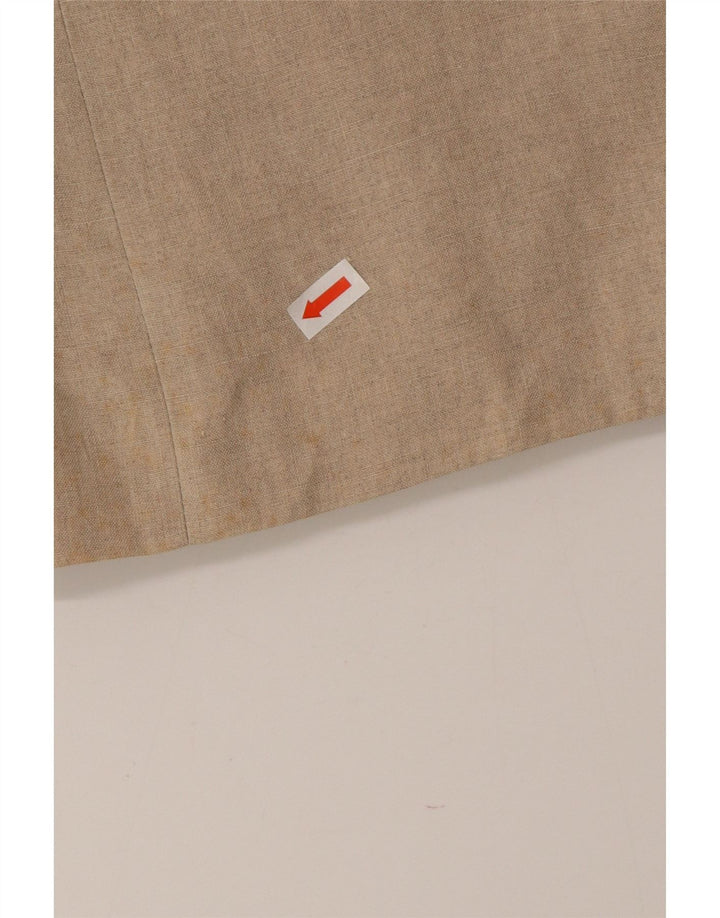 Hugo Boss Herre 2-knaps blazerjakke EU 50 Large Beige Linen