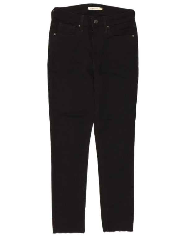 Levi's Womens 721 High Rise Skinny Jeans W29 L27 Black