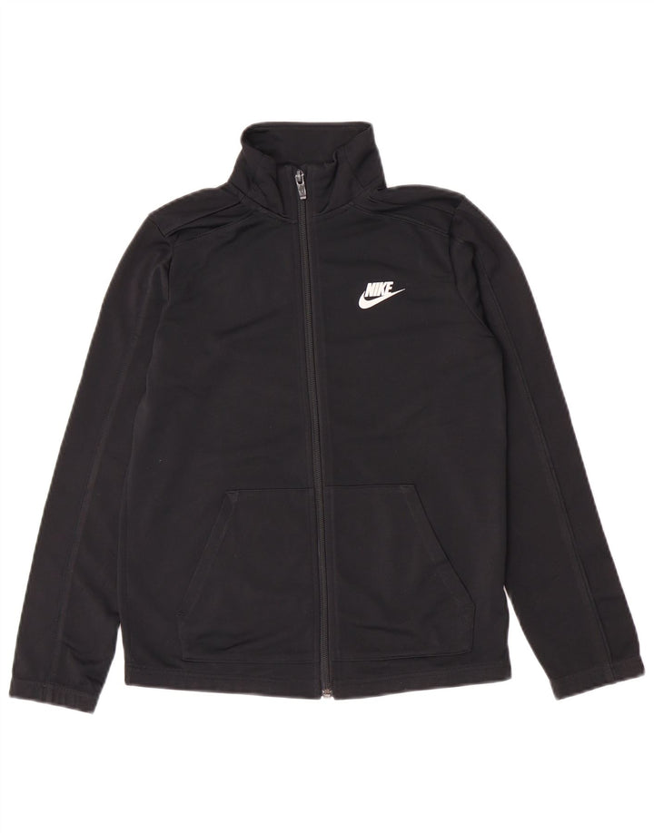 Nike Træningsdragt Topjakke til drenge 10-11 år Medium Sort Polyester