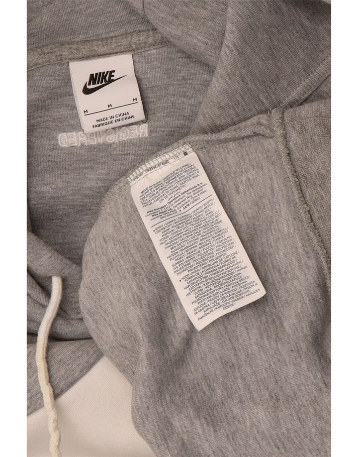Nike grafisk hættetrøje til mænd mellemgrå bomuld