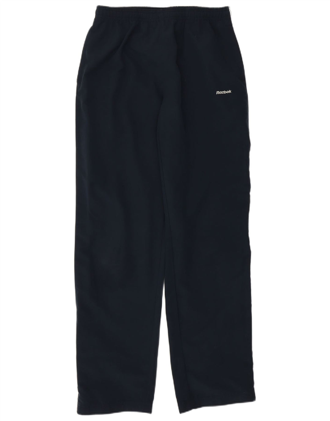 Reebok Womens træningsdragt Bukser UK 10 Small Navy Blue Polyester