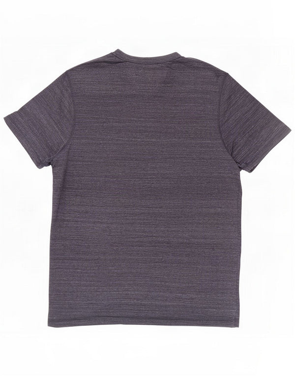 Jack & Jones Herre T-shirt Top Medium Navy Blue Flecked Cotton