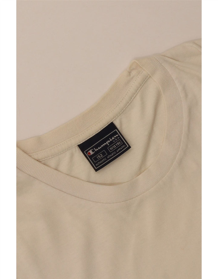 Champion Drenge Grafisk Vest Top 11-12 år Beige