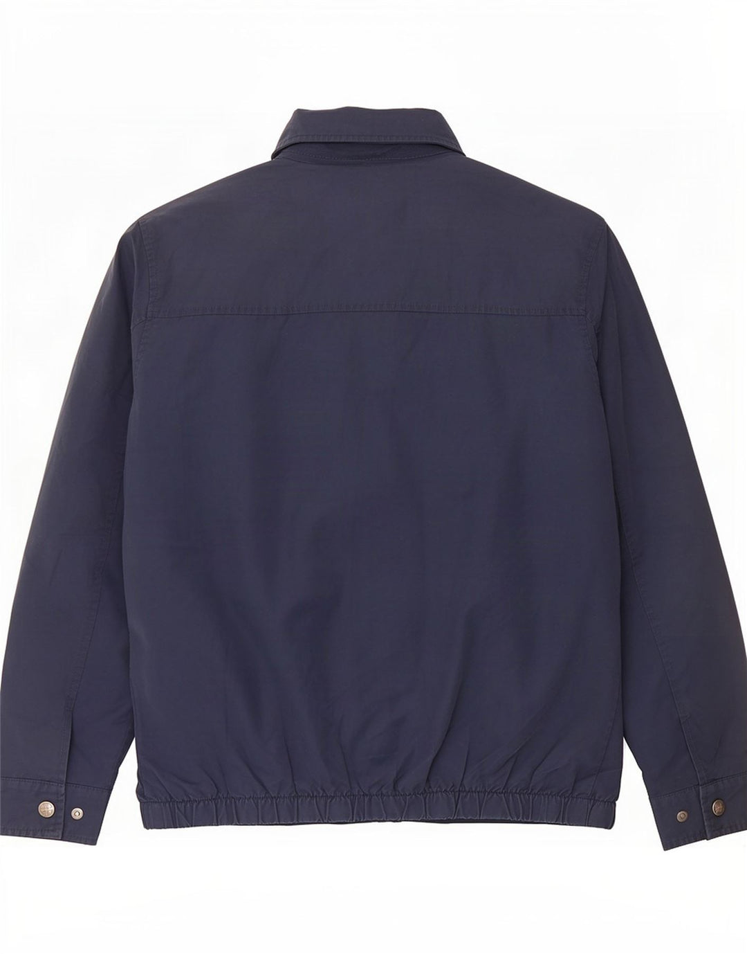 Crew Clothing Herre Bomber Jacket UK 38 Medium Navy Blue Cotton