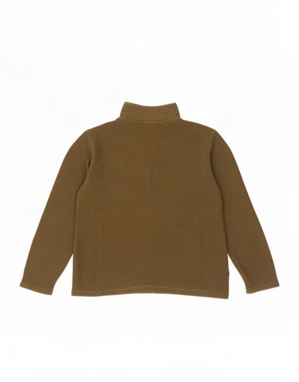 Mountain Warehouse Womens Zip Neck Sweatshirt Jumper UK 14 Large Khaki