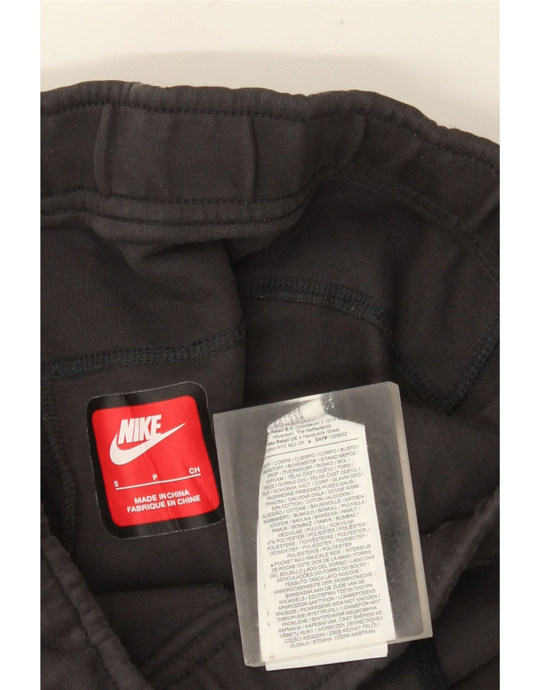 Nike Træningsdragt bukser til mænd Joggers Små Grå Bomuld