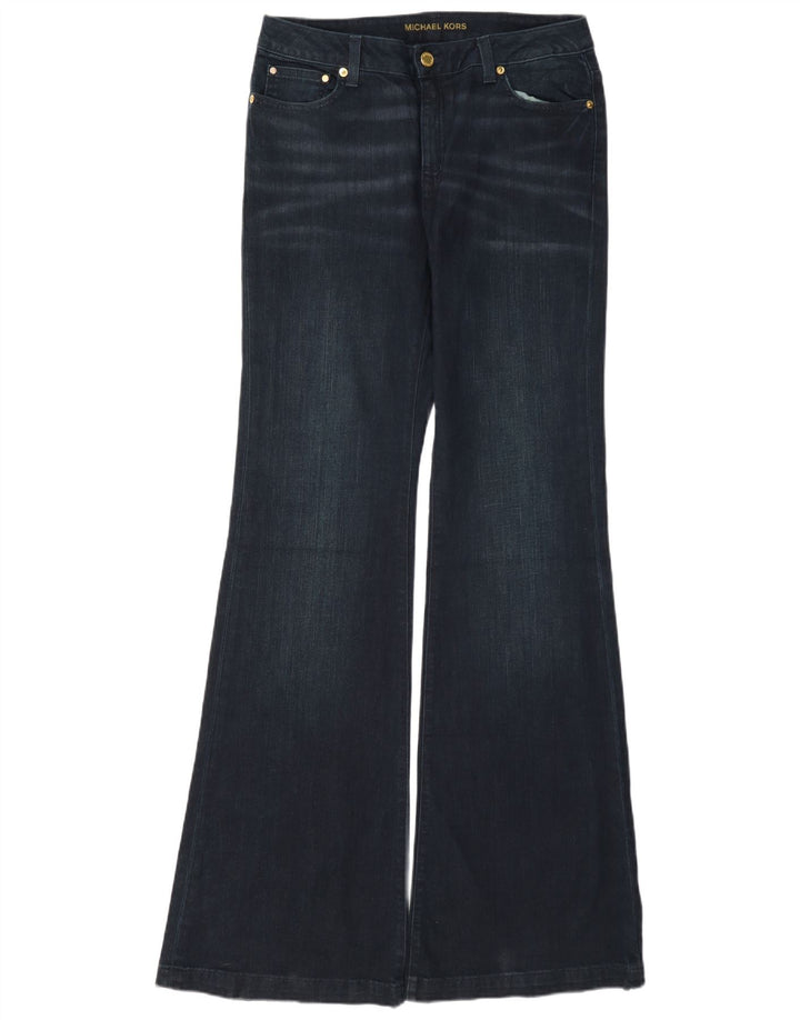 Michael Kors Dame Selma Flared Jeans US 8 Medium W30 L35 Marineblå Bomuld