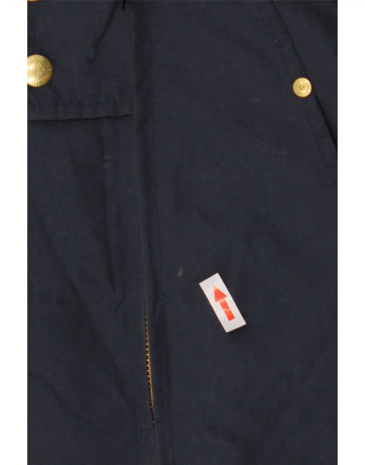 Richlu Herre Utility Jacket UK 38 Medium Navy Blue Nylon