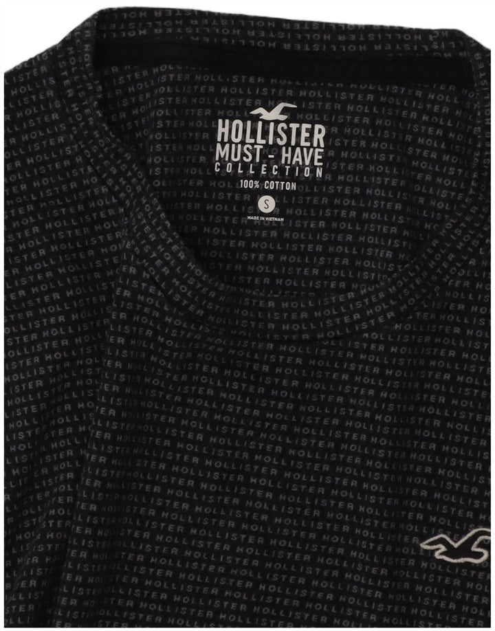 Hollister herre T-shirt top lille marineblå bomuld