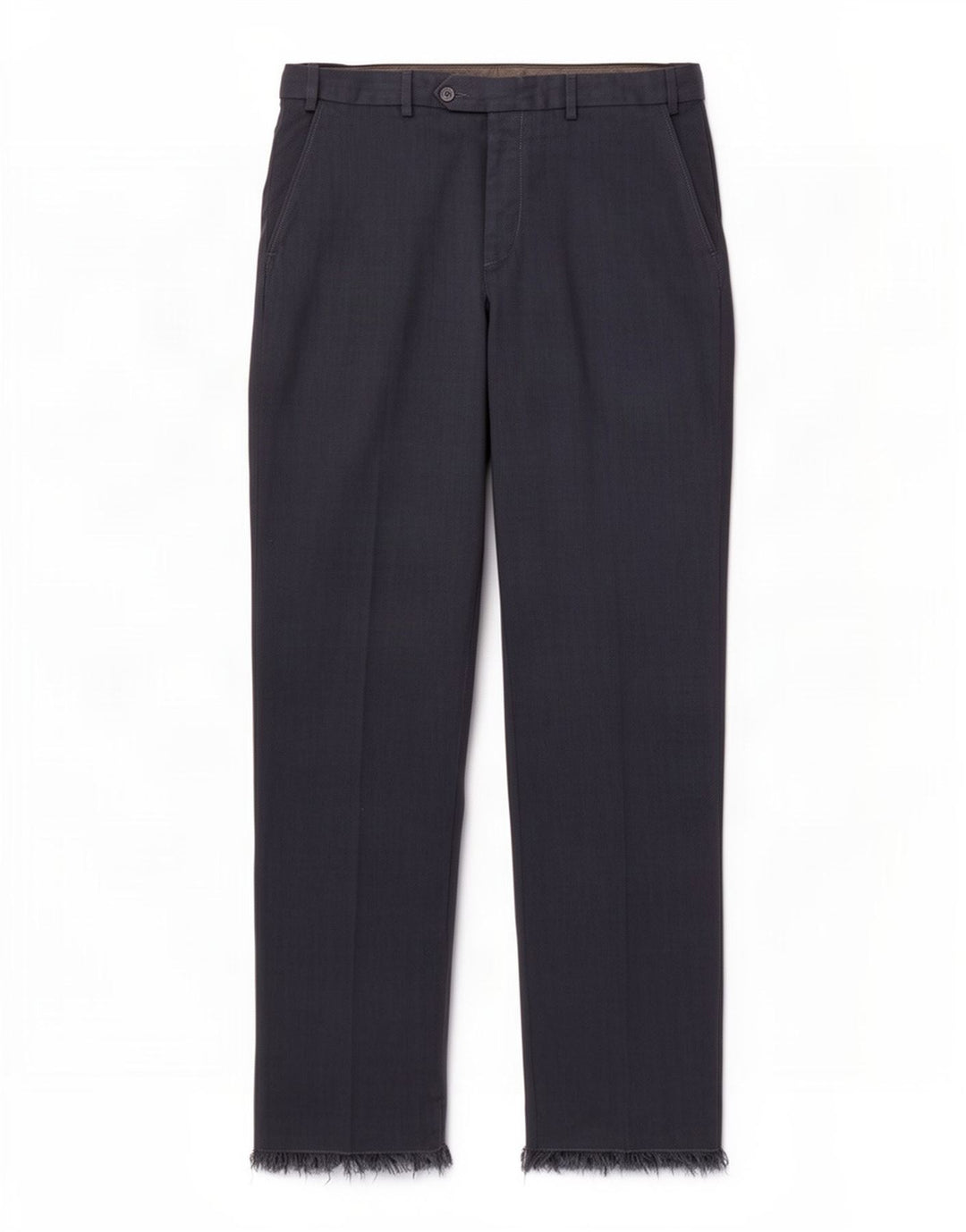 Marks & Spencer Herre Regular Fit Suit Bukser W34 L33 Marineblå polyester