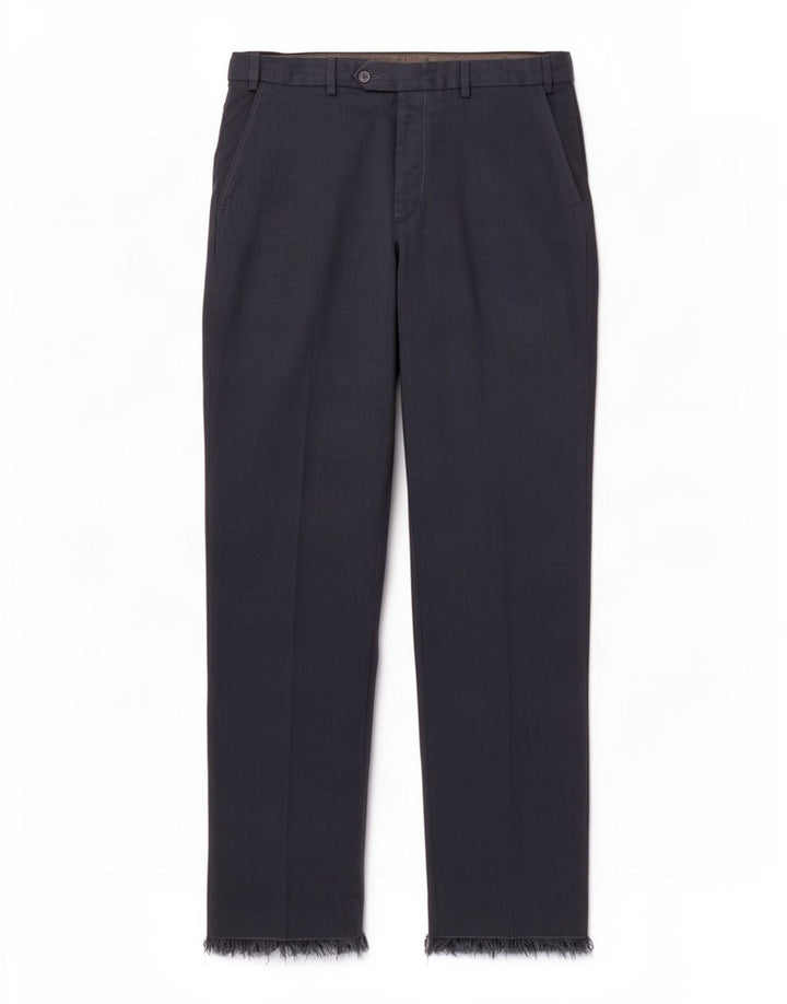 Marks & Spencer Herre Regular Fit Suit Bukser W34 L33 Marineblå polyester