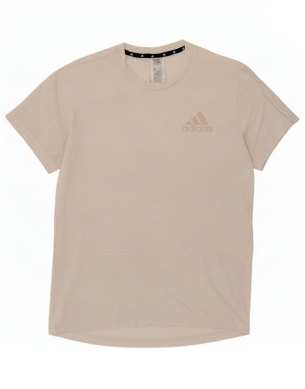 Adidas Herre Aeroready T-Shirt Top Stor Hvid Bomuld