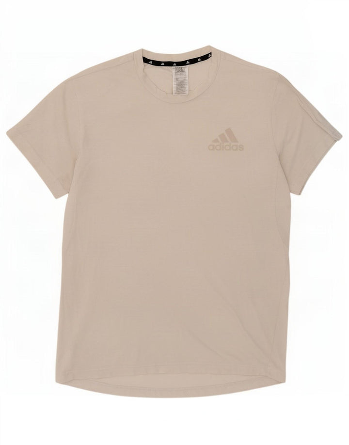 Adidas Herre Aeroready T-Shirt Top Stor Hvid Bomuld