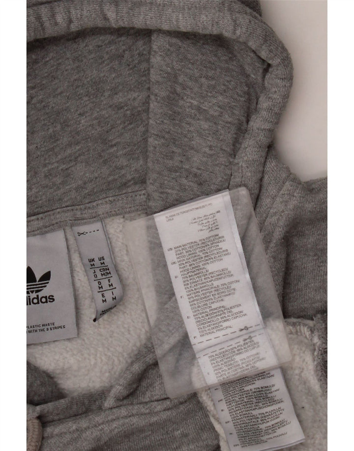 ADIDAS Herre hættetrøje Jumper Medium Grey Flecked Bomuld