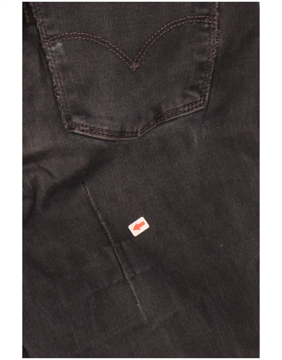 Levi's Dame 710 Super Skinny Jeans W27 L30 Grå