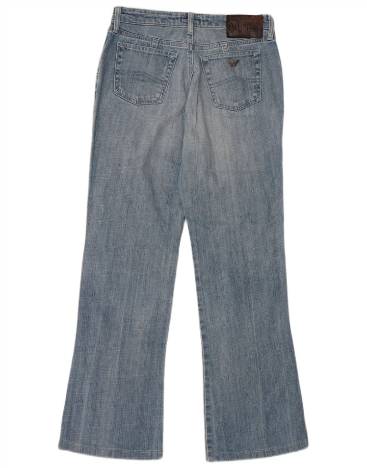 Armani Dame Bootcut Jeans W30 L29 Blå Bomuld