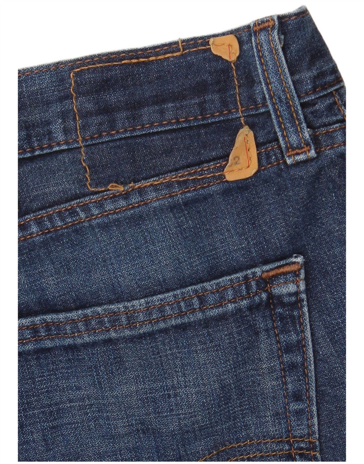 LEVI'S Slim Jeans til mænd W40 L32 Marineblå bomuld