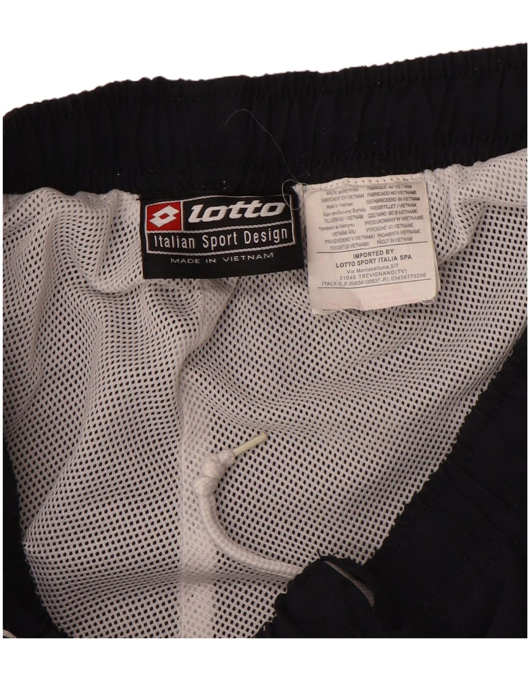 Lotto Herre træningsdragt Bukser Medium Navy Blue Colourblock Polyester