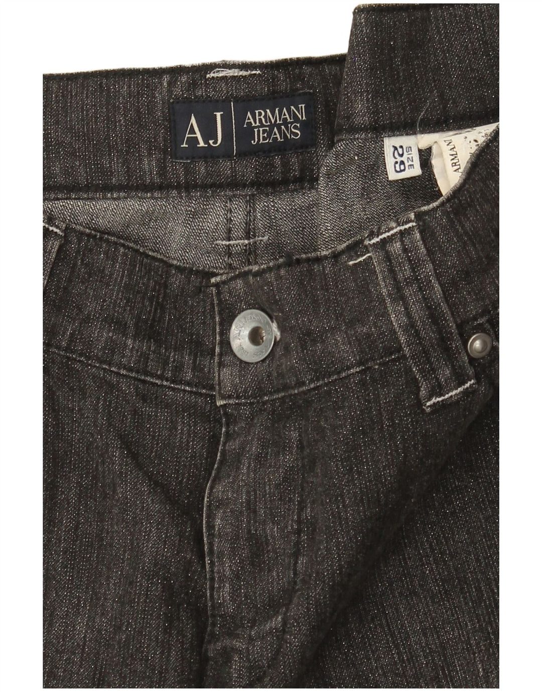 Armani Lige Jeans til kvinder W29 L28 Grå