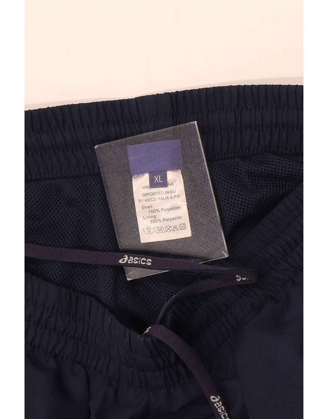 Asics Herre træningsdragt Bukser XL Navy Blue Polyester