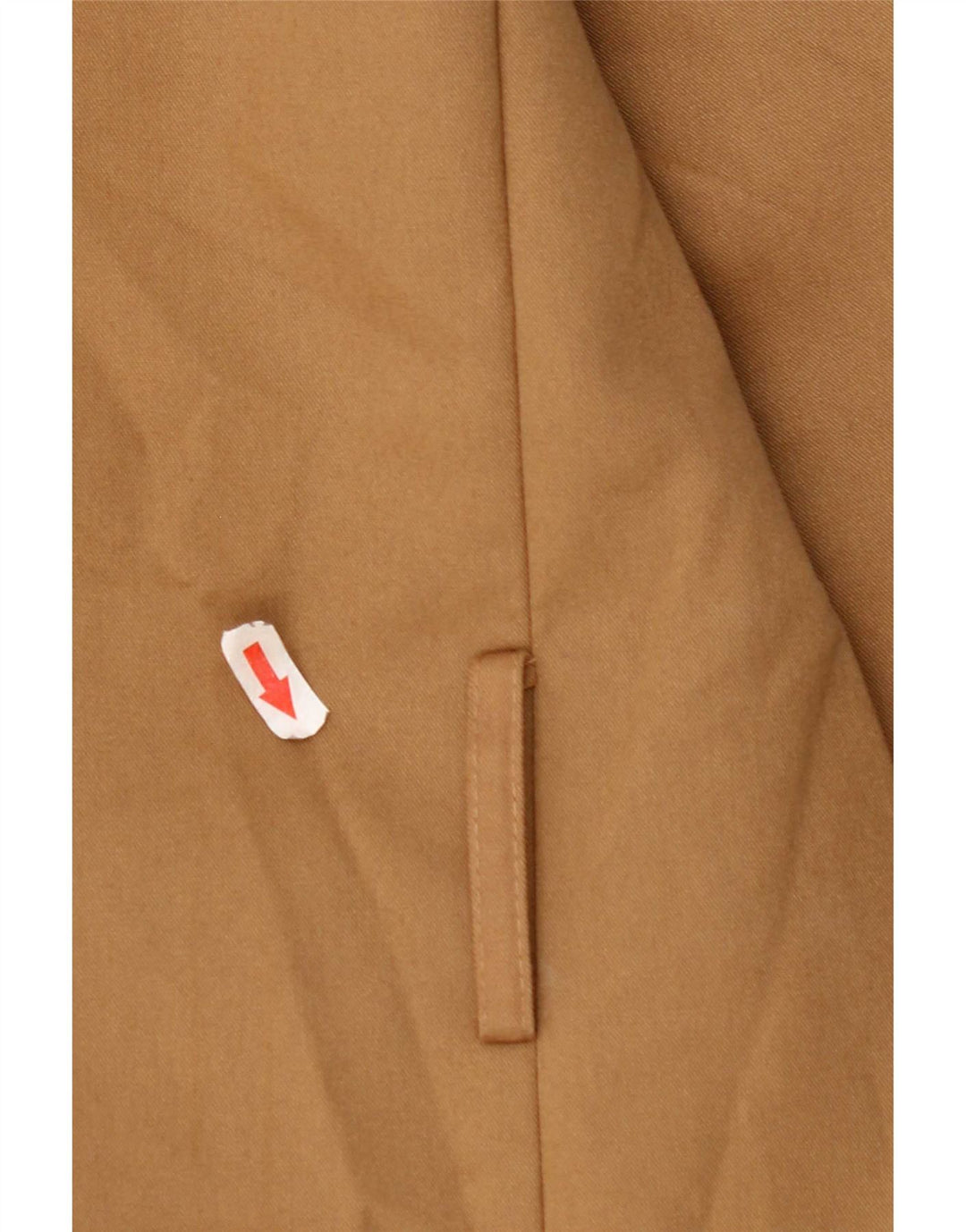 Zara Herre Overfrakke UK 38 Medium Beige Polyester