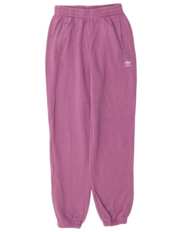 Adidas træningsdragt til kvinder Joggers UK 4/6 XS Pink Bomuld