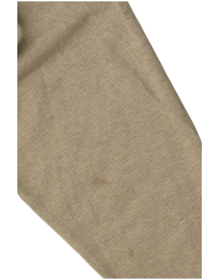 Vintage sweatshirt til mænd, stor beige bomuld