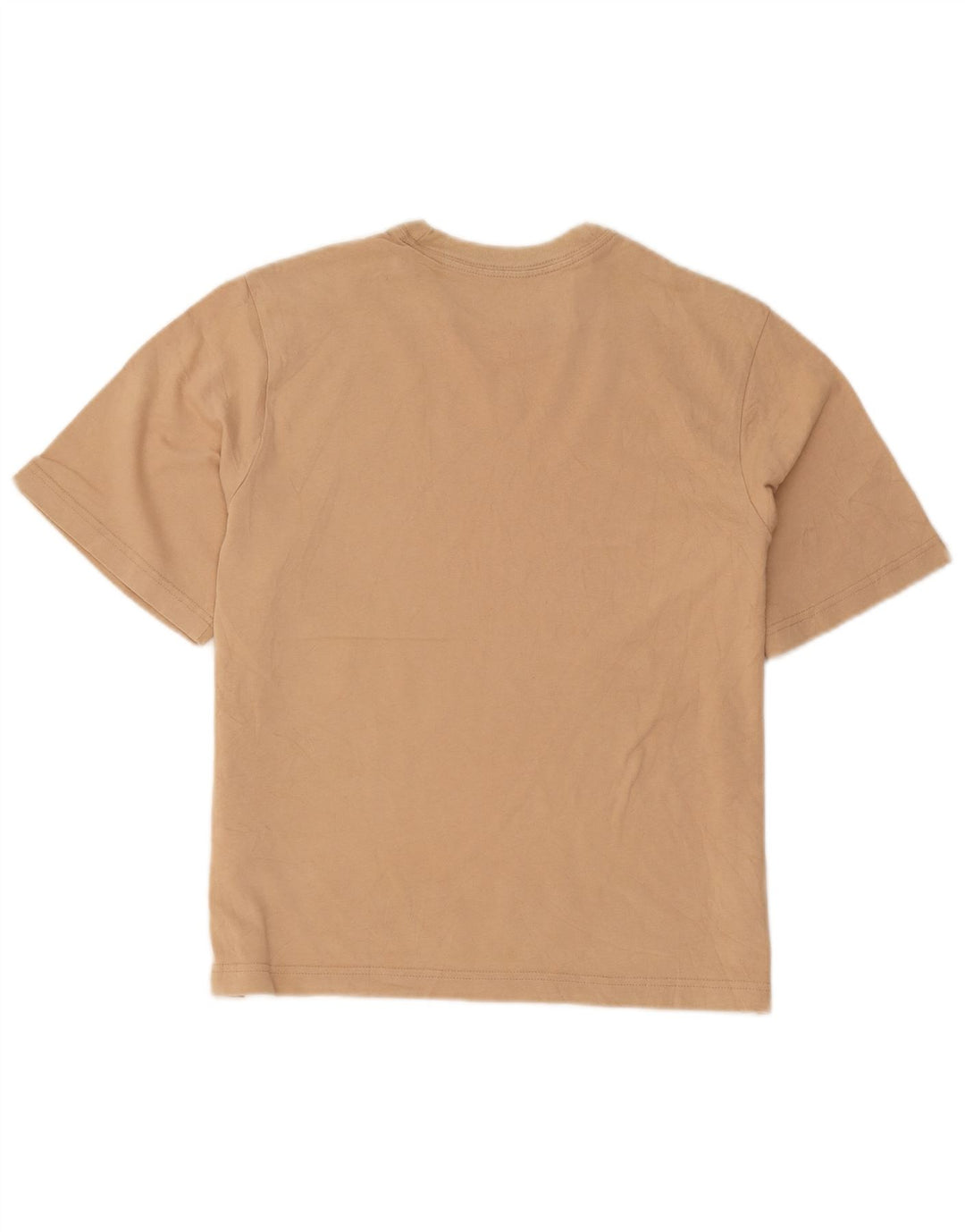Nike Herre Loose Fit T-Shirt Top Lille Beige Bomuld