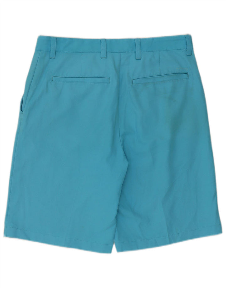 Izod Chino Shorts til mænd W32 Medium Blue Polyester